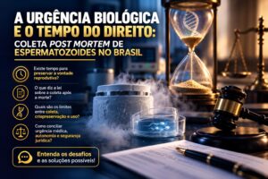 Leia mais sobre o artigo A URGÊNCIA BIOLÓGICA E O TEMPO DO DIREITO: COLETA POST MORTEM DE ESPERMATOZOIDES NO BRASIL